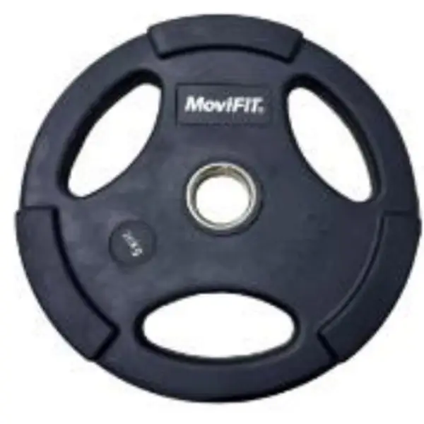 Disco Olímpico Encauchetado 10KG Movifit