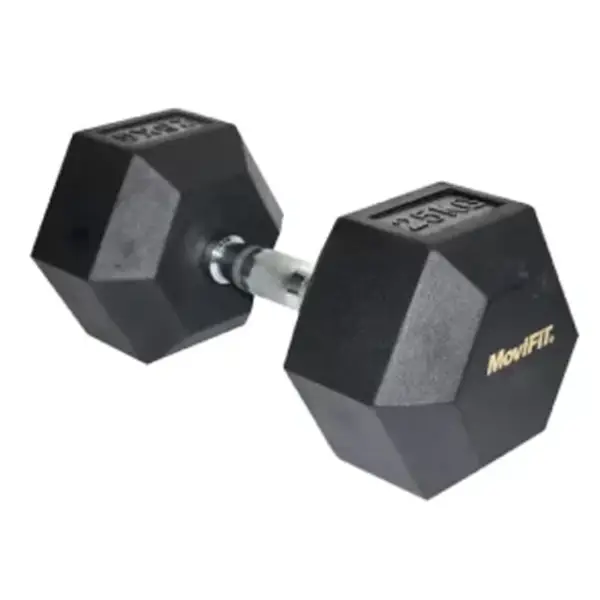 Mancuerna Hexagonal Encauchetada 30kg Movifit