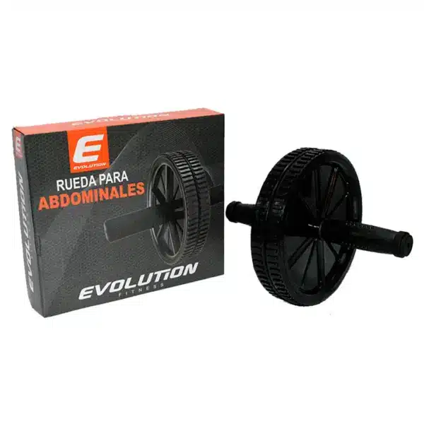 Rueda Abdominal Negra Evolution