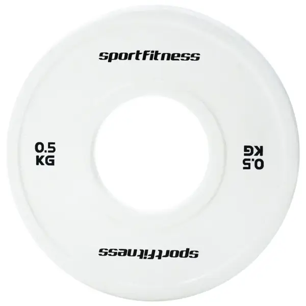 Disco Olímpico en Acero Full Color 2" 0.5KG PL-R-504 Sportfitness