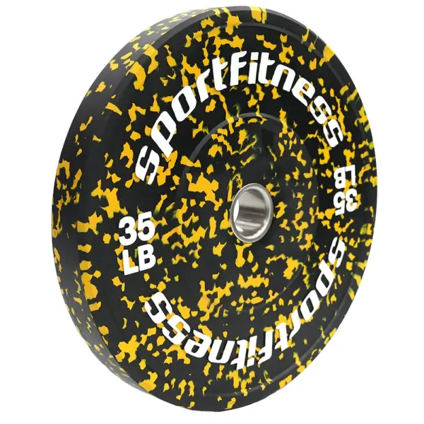 DISCO OLIMPICO EN CAUCHO 2PUL CAMO -35LB PL-R-511