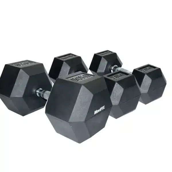 Mancuerna Hexagonal Encauchetada Movifit Profesional