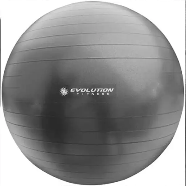 Balón Pilates 65 cm Gris Evolution