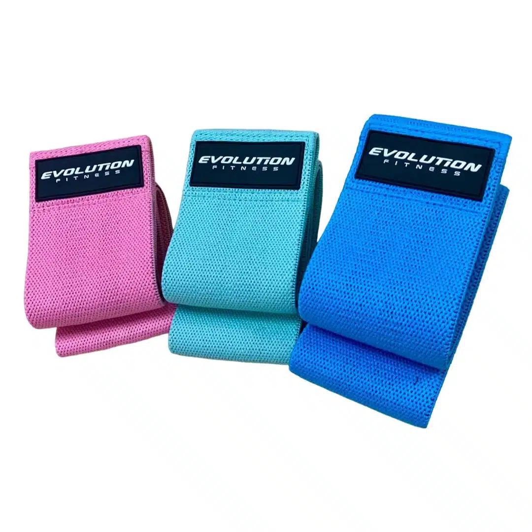 Set de Bandas Cadera en Tela x 3 Evolution