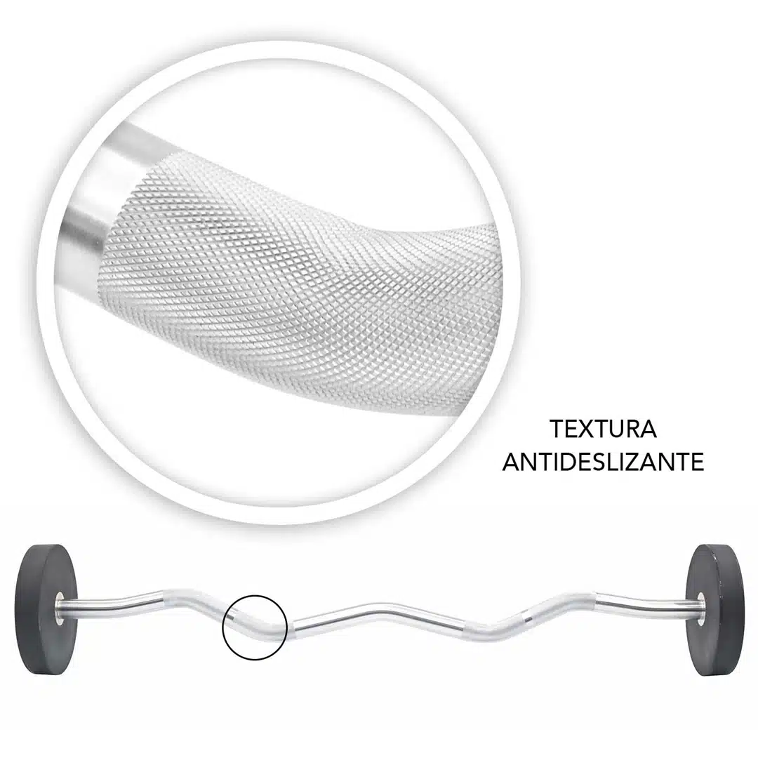 Barra Sellada Curva Premium 55 KG Evolution - Image 2
