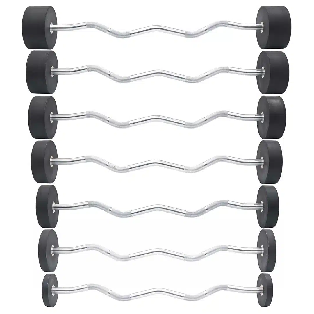 Barra Sellada Curva Premium 55 KG Evolution