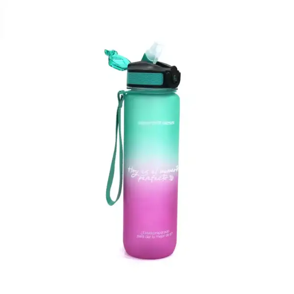 Botella Deportiva 1 LT Bicolor USD-909 Sportfitness