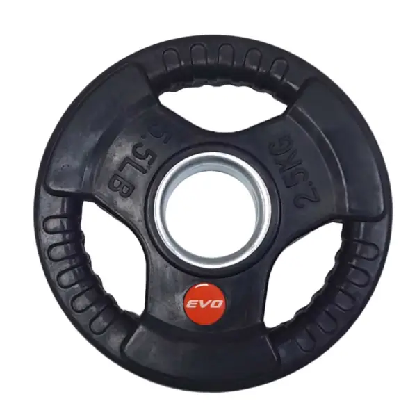 Disco Olímpico Encauchetado 2.5 KG Evolution