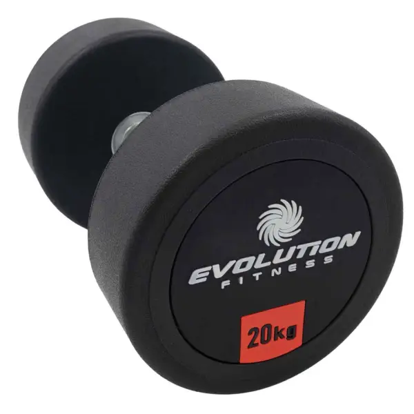Mancuerna Encauchetada Redonda 20 KG Evolution