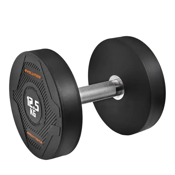 Mancuerna Encauchetada Redonda Premium 12.5 KG Evolution