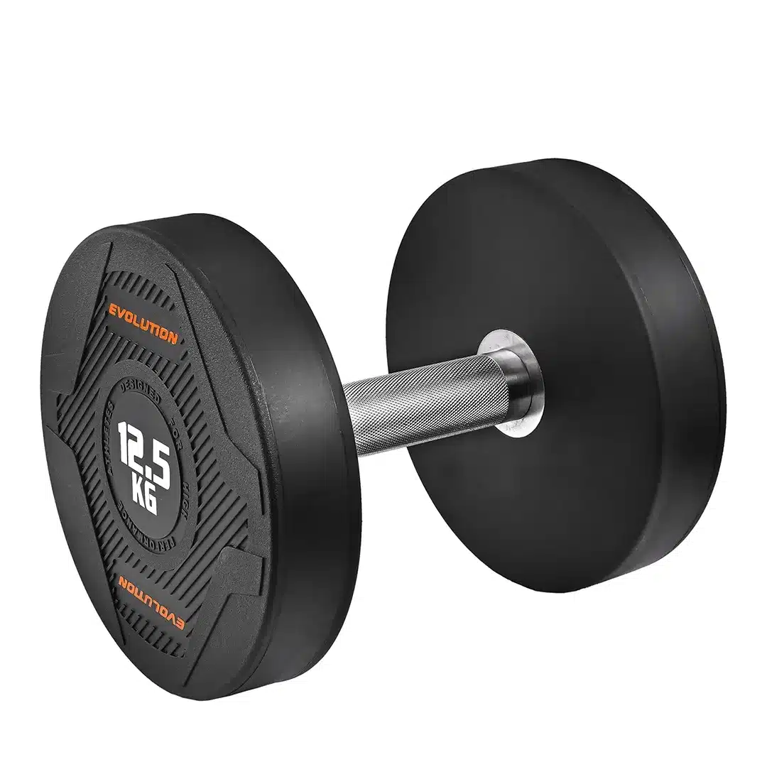 Mancuerna Encauchetada Redonda Premium 12.5 KG Evolution