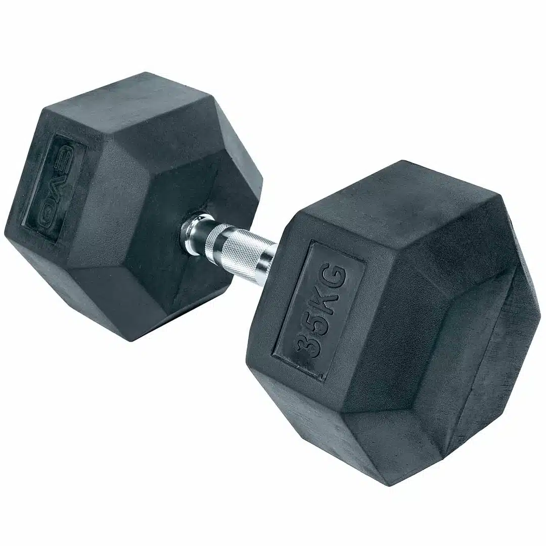 Mancuerna Hexagonal Encauchetada 35 kg Evolution - Image 3