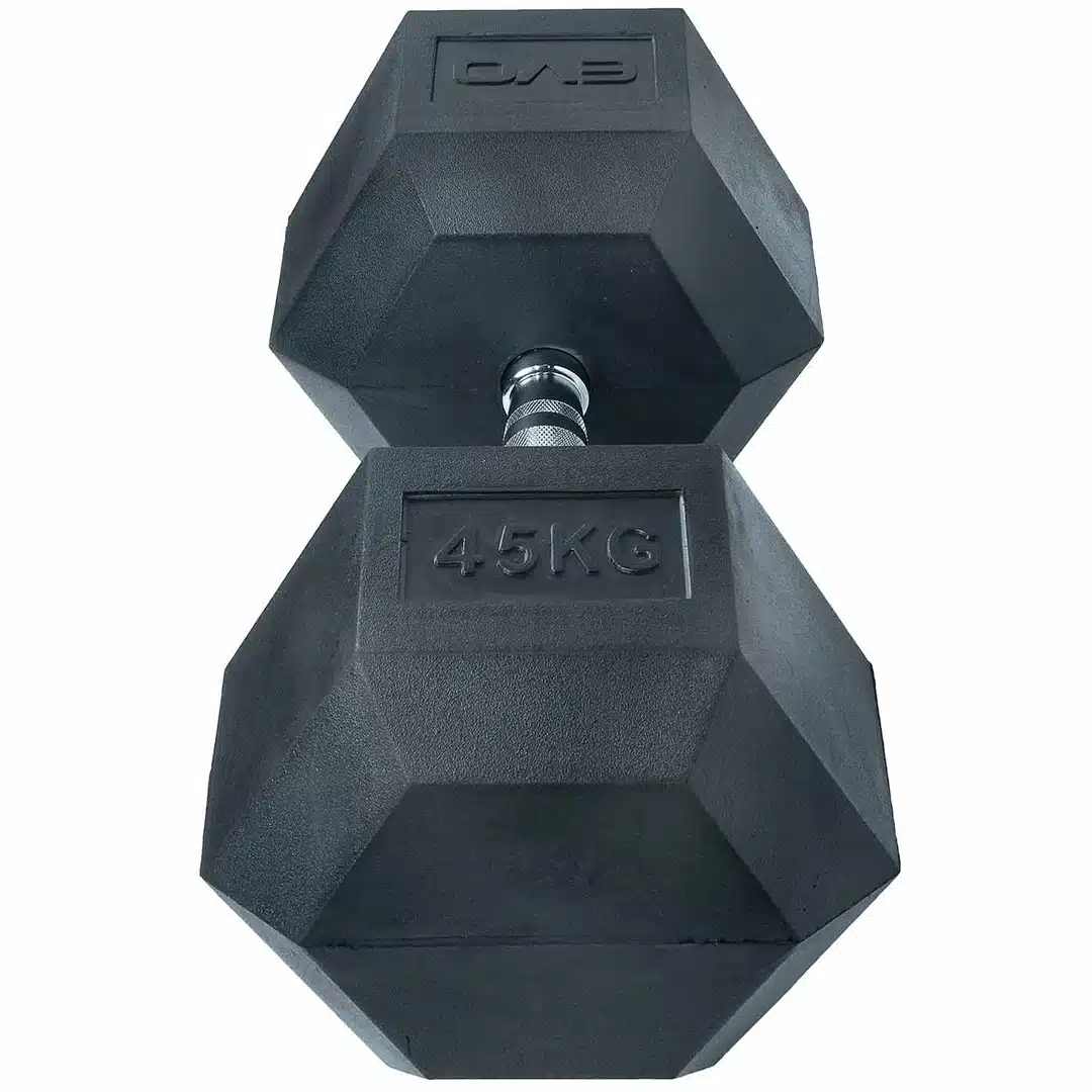 Mancuerna Hexagonal Encauchetada 45 kg Evolution - Image 3