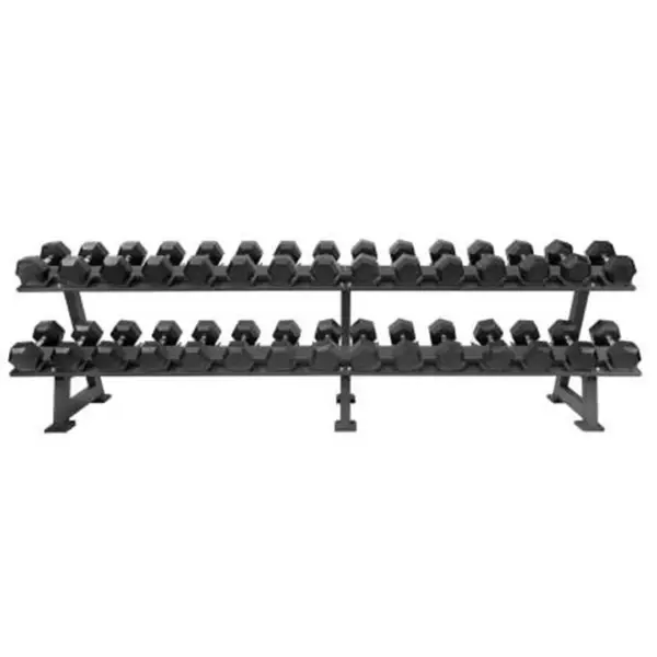 Rack para Mancuernas 10 Pares Encauchetados Evolution