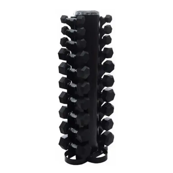 Rack para Mancuernas Hexagonales 10 Pares Evolution