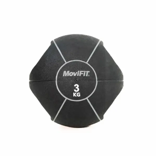 Balón medicinal con agarre 3kg OK1218 Movifit