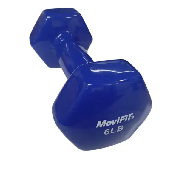 Mancuerna de Vinilo Azul 6LB OK1001A Movifit