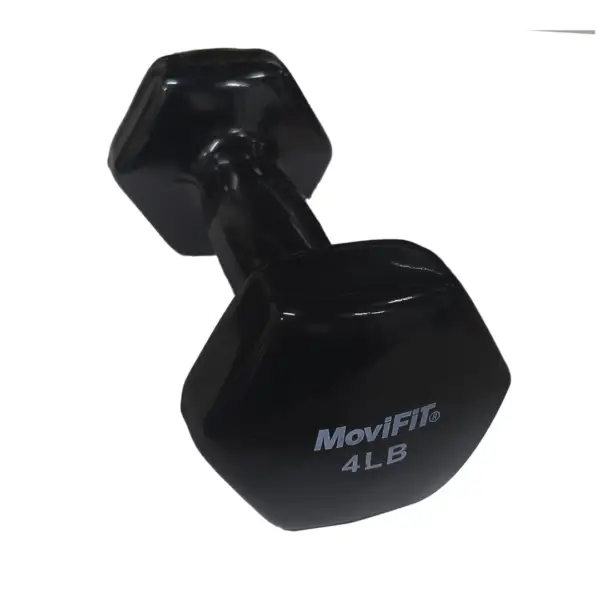 Mancuerna de Vinilo Negra 4LB OK1001A Movifit