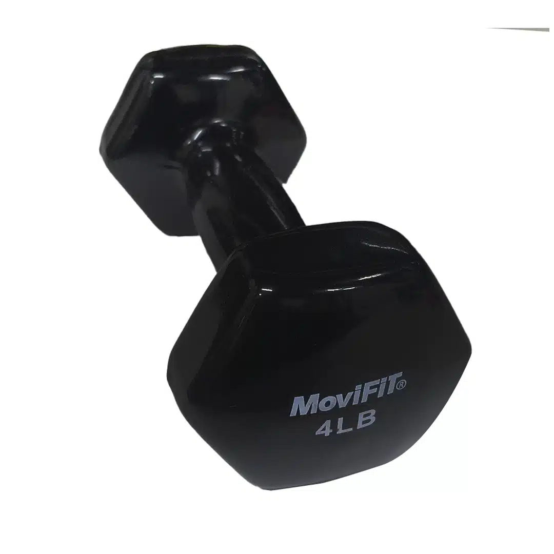Mancuerna de Vinilo Negra 4LB OK1001A Movifit