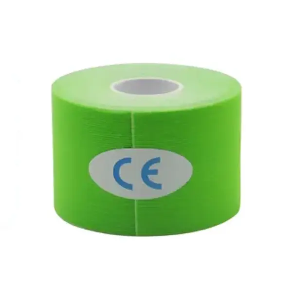 Cinta Elástica para Músculos 5 cm x 5 m Verde Movifit 