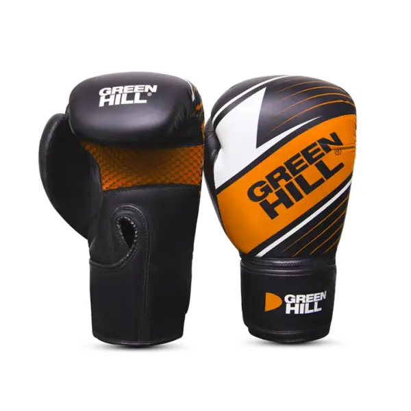 Guantes de Boxeo Negro/Dorado 16 OZ Movifit