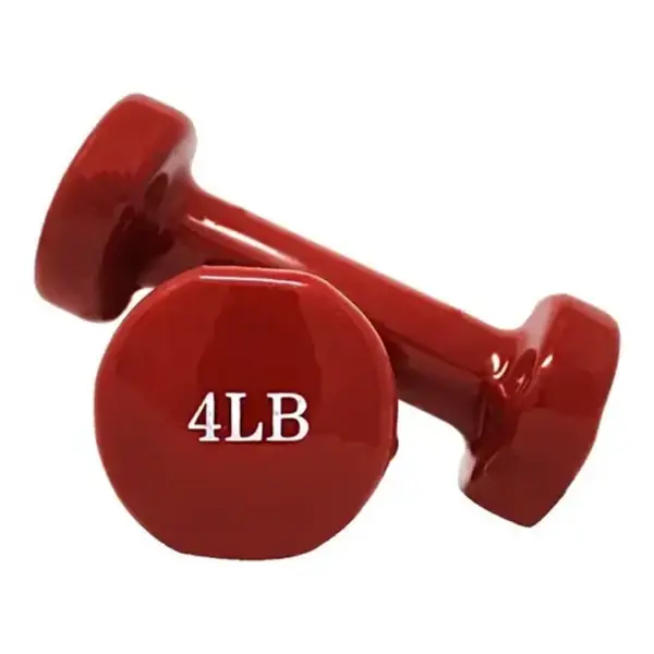 Mancuerna en Vinilo Roja 4LB Movifit